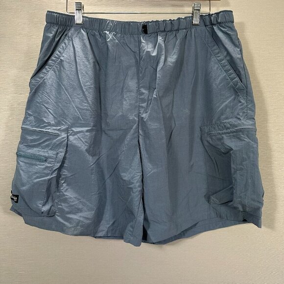 Columbia Swim Trunks Mens XL Blue Nylon Mesh Lined Pockets NO WAIST TIE - Picture 1 of 11